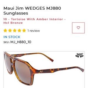 Maui Jim WEDGES MJ880 Sunglasses